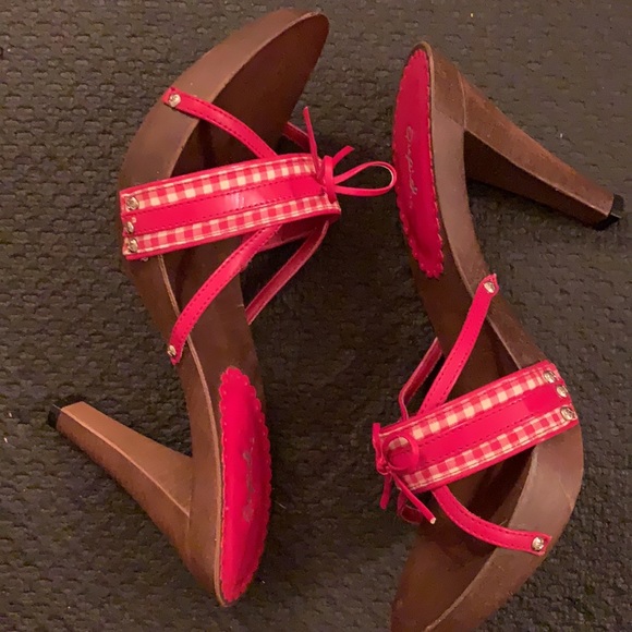 Plaid printed slip ons. - Picture 8 of 10